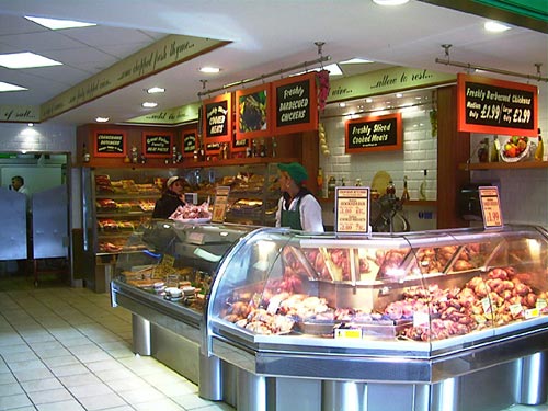 The Crawshaw Butchers chain.